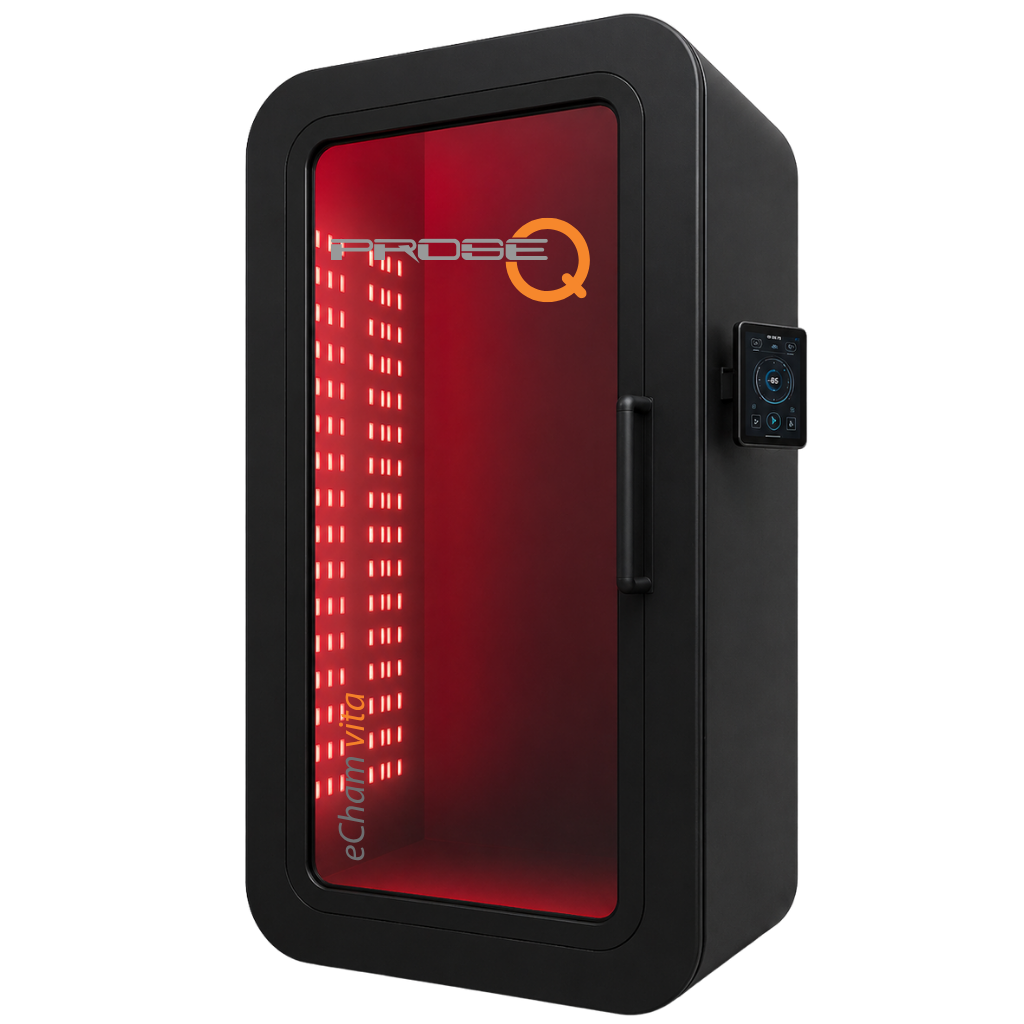 ProseQ eCham vita 5-in-1 Wellness- und Präventionskabine in Schwarz